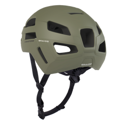 Fahrradhelm Cratoni Gravoq khaki matt, Gr. S/M (54-58cm) - Produktbild - 2