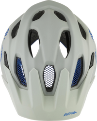 Fahrradhelm Alpina Carapax JR smoke grau blau matt, Gr.51-56cm - Produktbild - 2