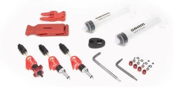 SRAM Scheibenbremsen Entlüftungs-Kit Standard V2 ohne DOT5.1 Flüssigkeit – Profi Wartungsset für optimale Bremsleistung - Produktbild - 1