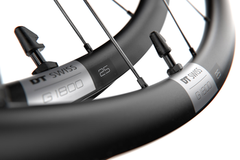 DT Swiss G 1800 SPLINE 29 Zoll Laufrad 25 mm Felge Disc Center Lock Shimano 12-fach Nabe 12x142 mm schwarz 975 g - Produktbild - 2