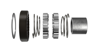 DT Swiss Laufrad A 1800 SPLINE 27,5 Zoll 30 mm Disc Center Lock 12x142 mm SRAM XDR Road Ratchet LN 899 g Schwarz - Produktbild - 2