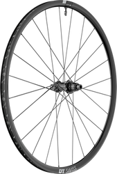 Laufrad PR 1600 SPLINE 29" 23 mm, DT SWISS, Disc Center Lock, TA 12/142 mm, SRAM XDR Road (AXDR) mit Ratchet System 36 SL, Größe: 622 x 23 mm, Farbe: schwarz, Gewicht: 826 g, VE: 1 Stk. - Produktbild - 1