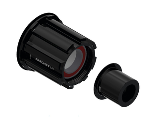 Freilauf/Rotor Umrüstkit Campagnolo für Ratchet LN, DT SWISS
Campagnolo N3W Kassettenaufnahme, Material: Aluminium, Ausführung: Standard mit Standard-Lagern, mit Endkappe
Größe: 12 x 142 mm, Gewicht: 57 g, VE: 1 Kit - Produktbild - 1 Freilauf/Rotor Umrüstkit Campagnolo für Ratchet LN, DT SWISS
Campagnolo N3W Kassettenaufnahme, Material: Aluminium, Ausführung: Standard mit Standard-Lagern, mit Endkappe
Größe: 12 x 142 mm, Gewicht: 57 g, VE: 1 Kit - Produktbild - 1