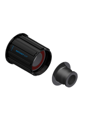Freilauf/Rotor Umrüstkit Shimano für Ratchet EXP, DT SWISS
Shimano ROAD 11SP Kassettenaufnahme, Material: Stahl, Ausführung: Standard mit Standard-Lagern, mit Endkappe
Größe: 12 x 142/148 mm, Gewicht: 116 g, VE: 1 Kit - Produktbild - 1