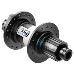 Nabe MTB Hybrid HR 350 6-Loch Boost, DT SWISS
HR, 12/148 mm TA, Shimano Micro Spline 12-fach Stahl (SS12) mit Ratchet System 24
Größe: 36 Loch, Farbe: Schwarz, Gewicht: 352 g, VE: 1 St. - Produktbild - 1