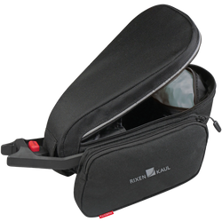 Satteltasche KLICKfix Contour Evo schwarz, 3ltr, Contour Sattel-Adapter - Produktbild - 3