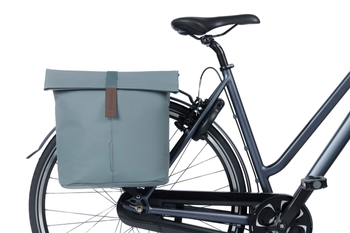 Basil City Doppelpacktasche graphite blue 28-32 Liter 12x29x30 cm Fahrradtasche - Produktbild - 2