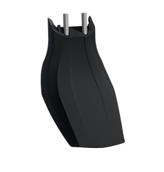 Spritzschutz Hebie Alumee 52cm schwarz, 160x95x35mm - Produktbild - 1