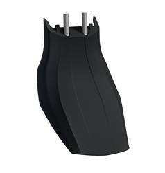 Spritzschutz Hebie Alumee 62mm schwarz, 145x85x35mm - Produktbild - 1