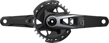 Kurbelgarnitur SRAM X0 Eagle D1 T-Type V2 12-fach, 32Z, 175 mm, schwarz, DUB, Alu, DM, ohne Innenlag - Produktbild - 1