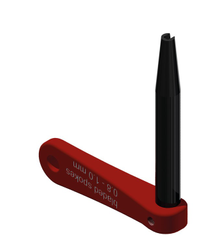 Speichenhalter Bladed, DT SWISS
Größe: 0,8-1,0 mm, Farbe: Rot, VE: 1 St. - Produktbild - 1