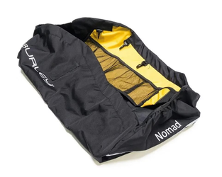 Burley NOMAD Bespannung ab 2014 Front- und Seitenteil Schwarz Gelb mit Logo - Produktbild - 1