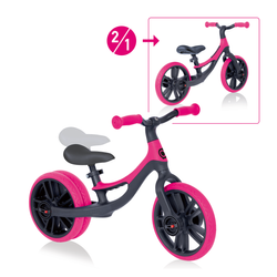 Lernlaufrad Globber Go Bike Elite Duo fuchsia pink, 10" - Produktbild - 1