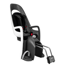 Hamax Caress Fahrrad-Kindersitz mit Rahmenbefestigung, ab 9 Monate bis 22 kg, grau/weiß/schwarz - Produktbild - 1