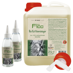 Kettenreiniger F100 Bio 2 Liter Kanister inkl. Auslaufhahn + 2 Leerflaschen - Produktbild - 1