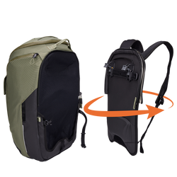 Thule Paramount Hybrid Pannier 26L Grün – Packtasche - Produktbild - 4