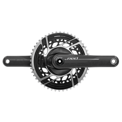 Kurbelgarnitur SRAM RED E1 12-fach, 46/33Z, 175 mm, DUB, Alu, DM, ohne Innenl - Produktbild - 1 Kurbelgarnitur SRAM RED E1 12-fach, 46/33Z, 175 mm, DUB, Alu, DM, ohne Innenl - Produktbild - 1