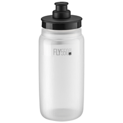 Elite Trinkflasche Fly Tex 550 ml transparent schwarz - Produktbild - 1