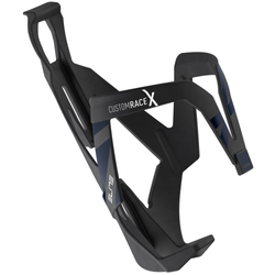 ELITE Flaschenhalter Custom Race X Schwarz/Blau Soft touch - Produktbild - 1