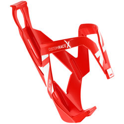 ELITE Flaschenhalter Custom Race X Rot/Weiß Glänzend - Produktbild - 1