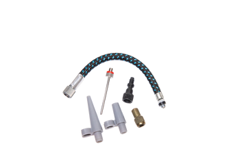 Zéfal Inflator Kit+ Ventiladapter-Set mit Ballnadel und Aufsätzen, für AV, DV, Camping und Bälle - Produktbild - 1 Zéfal Inflator Kit+ Ventiladapter-Set mit Ballnadel und Aufsätzen, für AV, DV, Camping und Bälle - Produktbild - 1