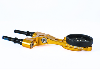 Cane Creek Vorbau-Halterung für Garmin/Wahoo, gold - Produktbild - 1