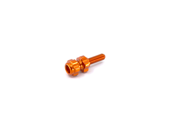 Paul Component Baby Groovy Barrel Adjusters Zugeinsteller, Paar, orange - Produktbild - 1