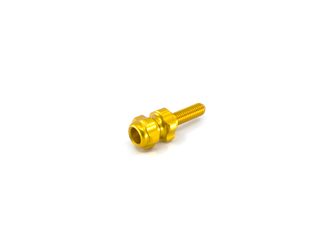 Paul Component Baby Groovy Barrel Adjusters Zugeinsteller, Paar, gold - Produktbild - 1