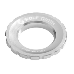 Wolf Tooth Centerlock Lockring, External Spline, raw silver - Produktbild - 1