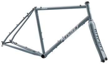 Ritchey Outback V3 Disc Gravel Rahmenkit, 650B/700C, Di2, M, granite grey/snow white - Produktbild - 1