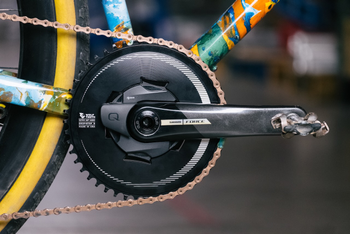Wolf Tooth SRAM Aero-Kettenblatt,107 BCD, 4-Loch, 50 Z., Drop-Stop B, black - Produktbild - 1