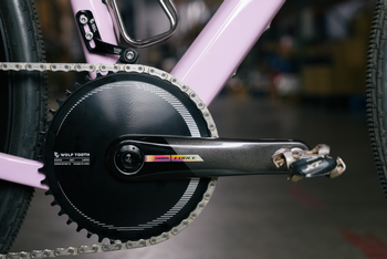 Wolf Tooth SRAM 8-bolt Direct Mount Aero-Kettenblatt, Standard 45mm/Offset 6mm, 48 Z., Drop-Stop B, black - Produktbild - 1