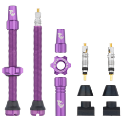 Wolf Tooth Tubeless Valve Stem Ventile, Presta, 60mm, 2 Stk., purple - Produktbild - 1