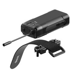 Knog Blinder X Action 2300 Frontlicht mit 2300 Lumen, Powerbank 10.000 mAh und Helmhalterung, schwarz - Produktbild - 1 Knog Blinder X Action 2300 Frontlicht mit 2300 Lumen, Powerbank 10.000 mAh und Helmhalterung, schwarz - Produktbild - 1