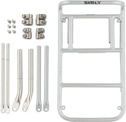 Surly 8-pack Rack Gepäckträger, VR, silver - Produktbild - 1 Surly 8-pack Rack Gepäckträger, VR, silver - Produktbild - 1