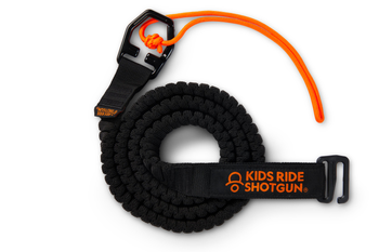 Kids Ride Shotgun Quick Fit MTB Tow Rope Abschleppseil, 1.7 <br>- 3.3m, black - Produktbild - 1