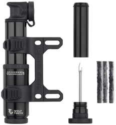 Wolf Tooth EnCase System Handpumpe, 40cc, inkl. Tire Plug Tool, Rahmenhalterung - Produktbild - 1
