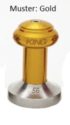 Chris King Espresso Tamper, 58mm, flat, 3D violet - Produktbild - 1 Chris King Espresso Tamper, 58mm, flat, 3D violet - Produktbild - 1