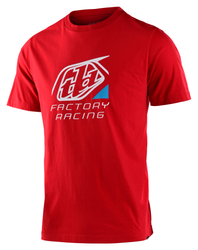 Troy Lee Designs Factory Icon T-Shirt, red, S - Produktbild - 1