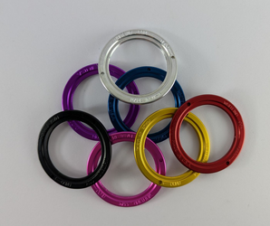 White Industries Singlespeed Freilaufritzel Lockring 17-22 Z., 17/19 Z., 20/22 Z., silver - Produktbild - 1