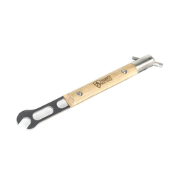 Pedalschlüssel Team Issue, Abbey Bike Tools
Größe: 317,5 mm, Farbe: Silber, hellbraun, Gewicht: 286 g, VE: 1 St. - Produktbild - 1