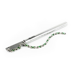 Kettenpeitsche Whip-It, Abbey Bike Tools
Farbe: Silber, grün, VE: 1 St. - Produktbild - 1