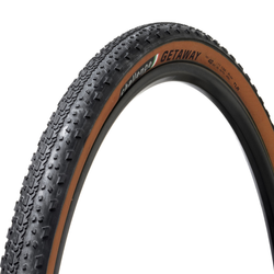 Challenge Getaway Race TLR Clincher Gravel-Reifen 40-622, 60 TPI, PPS Pannenschutz, 540 g, 1,7-3 bar, schwarz/braun - Produktbild - 1
