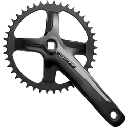 Kurbelgarnitur Vero Pro 1x , FSA
B1, 42 Zähne, Lochkreis 120 mm
Größe: 170 mm, Farbe: Schwarz, Gewicht: 741 g, VE: 1 Stk. - Produktbild - 1