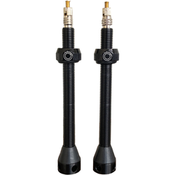 Tubolight Tubeless Ventile Aluminium Sclaverand 70 mm Schwarz 13 g Paar - Produktbild - 1
