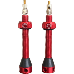 Tubolight Aluminium Tubeless-Ventile 50 mm Sclaverand Presta Rot 11 g Paar - Produktbild - 1