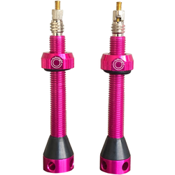 Tubolight Tubeless-Ventile Aluminium Sclaverand 50 mm Pink 11 g 1 Paar - Produktbild - 1