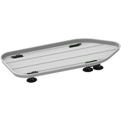 Dachboxträger 21, TreeFrog
für max. Dachboxgröße 350 l und max. Zuladung 40 kg
Größe: je 150 x 150/330 mm, Farbe: Schwarz, VE: 1 Set - Produktbild - 1