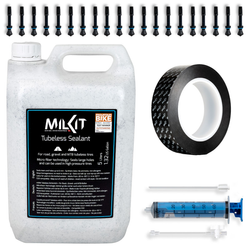 milKit Tubeless Werkstattbox Set Ventillänge 35 mm Felgenbandbreite 32 mm VE 1 Set – Profi Reifenmontage Zubehör - Produktbild - 1