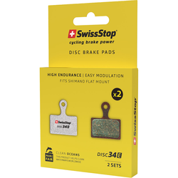 Bremsbeläge Disc 34 E Pair & Fair, SwissStop
Farbe: Silber, VE: 4 Stk./2 Paar - Produktbild - 1